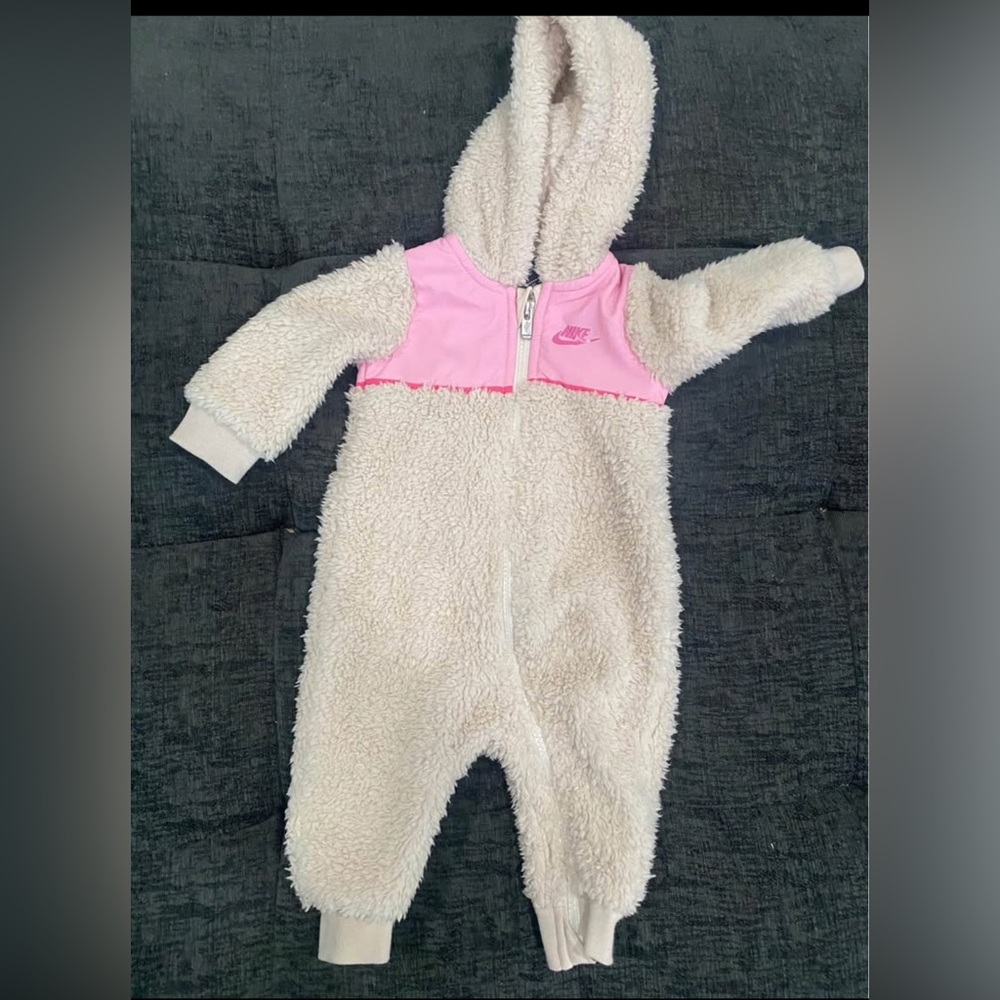 Nike Winter Onesie Suit. Size 6 months